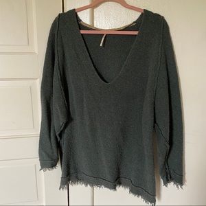 Free People Fringe Sweater